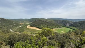 Wandeling naar de Gour de la Sompe en uitzicht op de Ibie - Lagorce - 20
