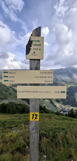 Randonnée des Crêtes via lac et vol de Véret - Arâches-la-Frasse - 14
