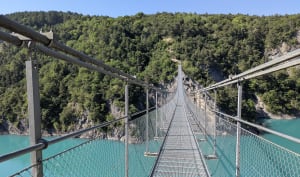 Passerelle himalayenne de l'Ebron et traversée vertigineuse - Lavars - 15