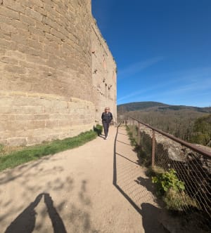 Château d'Andlau, auberge Hungerplatz et  château Spesbourg. - Mittelbergheim - 11