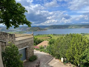 Pointe d'Ariole van het meer van Salagou door Liausson - Clermont-l'Hérault - 17