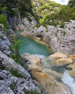 De Ravine des Arcs: De Arc - De Grot - De Lamalou Gorges - Notre-Dame-de-Londres - 22