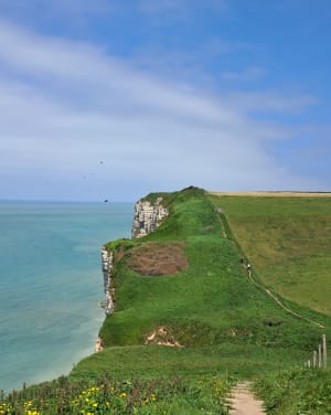 Wandeltocht langs de kust en de Aiguille de Belval - Bénouville - 31