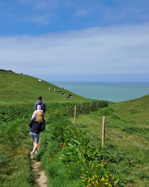 Wandeltocht langs de kust en de Aiguille de Belval - Bénouville - 32
