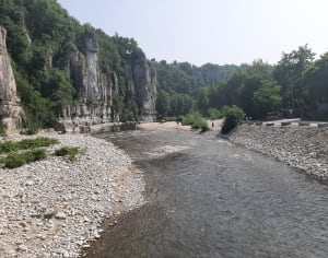 Le tour de la rivière depuis Labeaume - Labeaume - 13