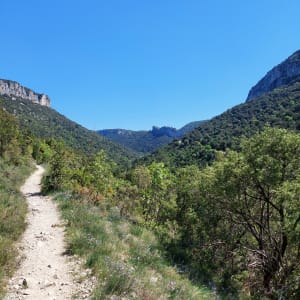 De boogbeek Vallon-Pont-d'Arc en de waterval van Pissevieille - Vallon-Pont-d'Arc - 82