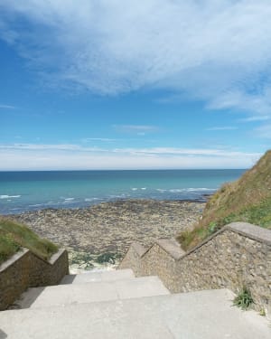 Fécamp, route par Grainval, retour plage - Fécamp - 17