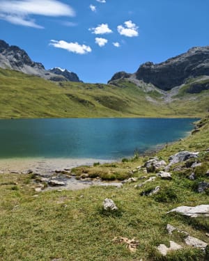 Le Lac de la Plagne du refuge de Roussel - Peisey-Nancroix - 9