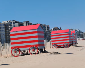 De Bray-Dunes à La Panne par plage et dunes - Sylvie - 8