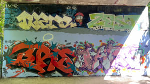 Entre la gare de Colombes et la gare de Bécon-les-Bruyères,  par la coulée verte - Colombes - 2