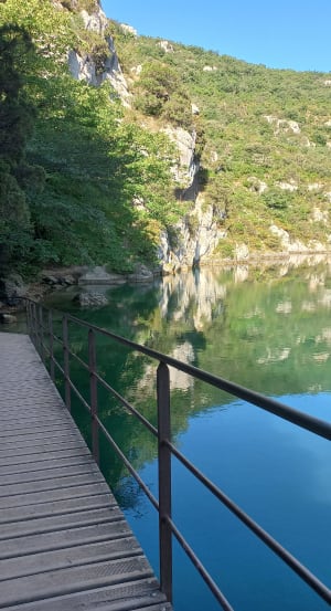 De lagere Gorges du Verdon en een verfrissend bad - Quinson - 121