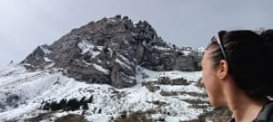 Col de la Forclaz, Rocher du Roux en luchtfoto van het meer van Annecy - Talloires-Montmin - 42