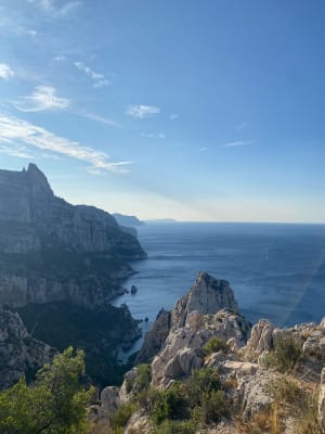 Prachtig uitzicht vanaf het uitkijkpunt van Sugiton Cove - Luminy, Marseille - 3
