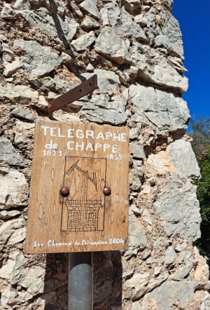 Oppidum Châteauvallon Ollioules par le télégraphe - Ollioules - 3