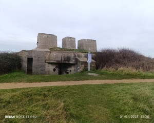 Circuit côte de la vierge Bénédictine - bunker - Mathieu - 48