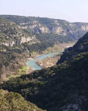 La Baume depuis Poulx - Poulx - 34