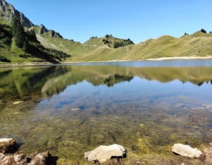 Aiguille Verte puis Lac de Lessy depuis le Chinaillon - Le Grand-Bornand - 5