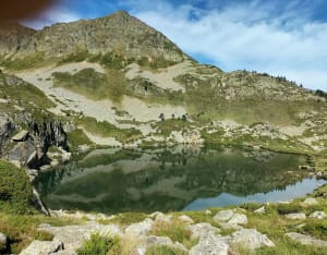Refuge du Rulhe via de vijvers van Fontargente en Estagnol - Aston - 11