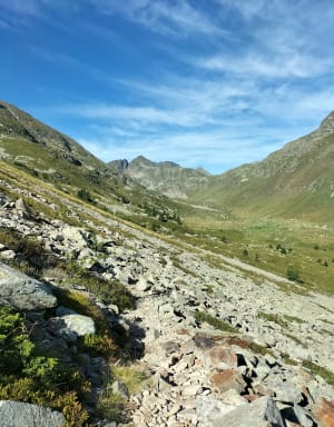 Refuge du Rulhe via de vijvers van Fontargente en Estagnol - Aston - 12