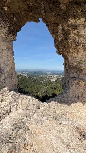 Rocher des Deux Trous, Mont Gaussier et Lac du Peiroou - Saint Rémy de Provence - 7
