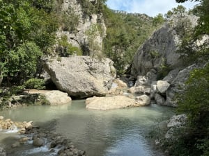 Wandelingen naar de Gorges de Trévans en de Saint-André-kapel - Estoublon - 46