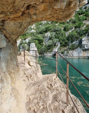 De lagere Gorges du Verdon en een verfrissend bad - Quinson - 131