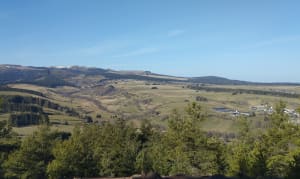 Le puy de montenard et le point géodésique - Saulzet-le-Froid - 12