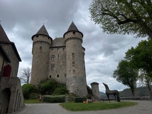 Promenade de la plage de la Siauve au Château de Val - Lanobre - 7