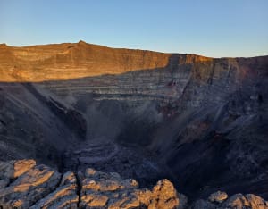 Le cratére Dolomieu de la fournaise - La Plaine des cafres - 35