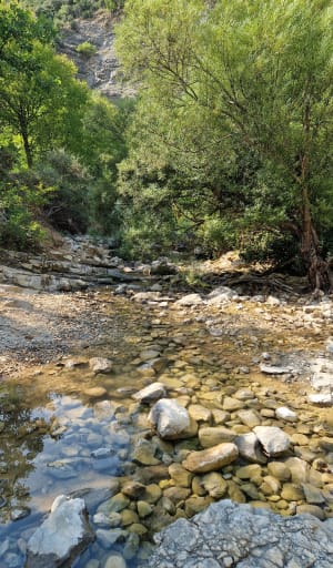 De boogbeek Vallon-Pont-d'Arc en de waterval van Pissevieille - Vallon-Pont-d'Arc - 8
