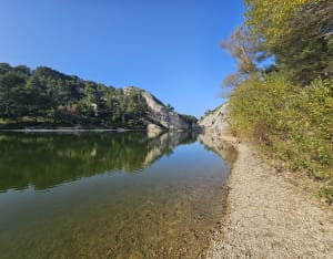 Rocher des Deux Trous, Mont Gaussier et Lac du Peiroou - Saint Rémy de Provence - 44