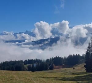 Col du Jaillet - descente vers le balle trap. - Megève - 7