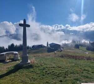 Col du Jaillet - descente vers le balle trap. - Megève - 8