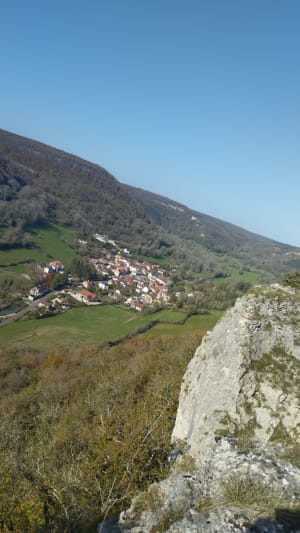 Les falaises de Bouilland du bas vers le haut - Elodie - 12