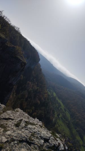 Les falaises de Bouilland du bas vers le haut - Elodie - 13