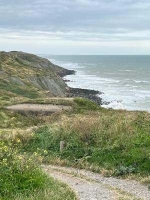 Boucle d'Alprech par le Fort, le Phare, autour de l'Aérodrome - Le Portel - 4