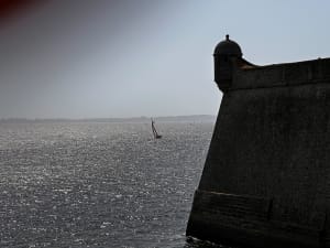 Port-Louis - Du haut des remparts à la Petite Mer de Gâvres - Port-Louis - 33