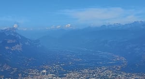 Lans-en-Vercors en word duizelig op de vertigo-loopbrug - Lans-en-Vercors, La Sierre - 27