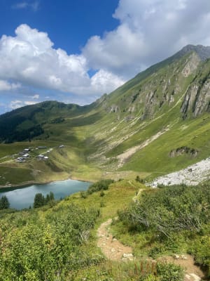 Rando depuis Samance, sous le sommet de l'Aiguille Verte - Samance, Le Grand-Bornand - 2