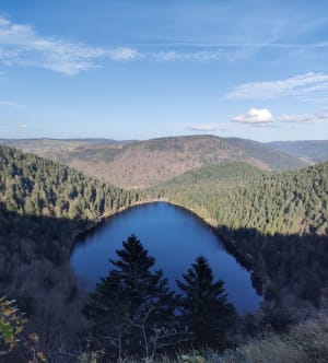 Raven Lake en zijn uitzichtpunt - La Bresse - 109