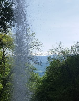 Watervallen van Alloix en Tardy Mill Loop in de winter - Saint-Vincent-de-Mercuze - 28