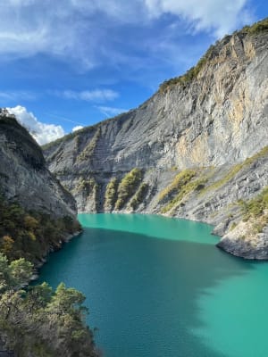 Himalaya-loopbruggen van het Monteynard-meer en boottocht - Treffort - 42