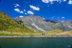 Le lac de Badet au départ de Piau Engaly - Aragnouet - 23