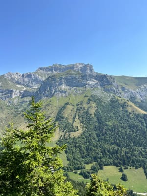Van de Col de la Forclaz naar de Pointe de la Rochette via de start van Paragliding - Talloires-Montmin - 15