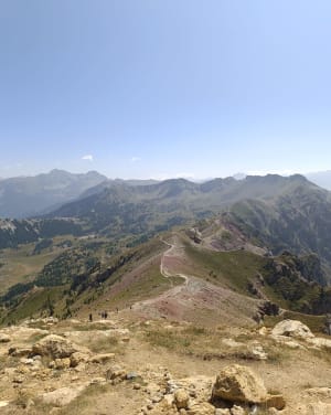 Circuit au pic de Morgon entre plateau, pic, crête et lac - Crots - 10