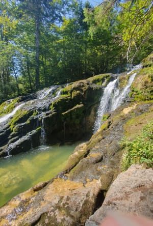 Chemin de la cascade du pissieux - Lescheraines - 22