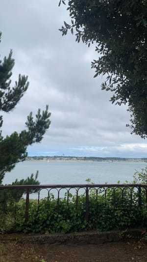 Port-Louis - Du haut des remparts à la Petite Mer de Gâvres - Port-Louis - 7