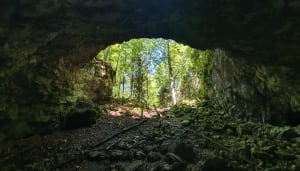 Prairie d'Herbouilly et mystérieuse grotte perforée - Saint-Martin-en-Vercors - 3