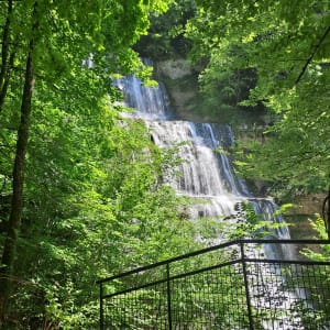 Balade hivernale aux cascades du Hérisson - Bonlieu - 6