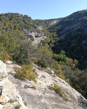 Balade, Vallon de l’Aiguebrun - Buoux - 20